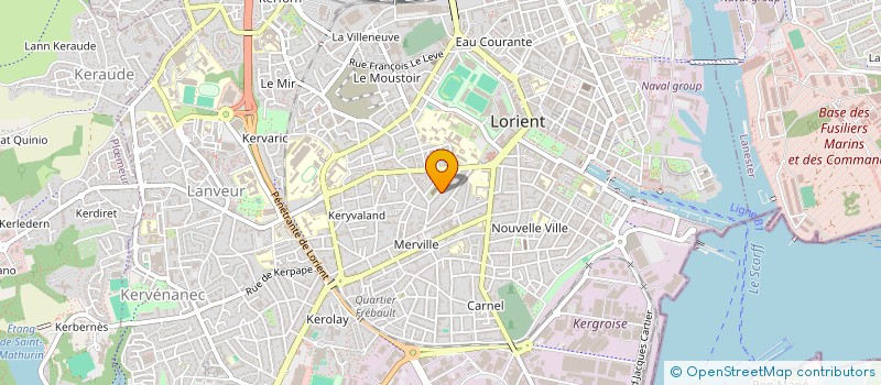 localisation de l'entreprise SARL DECORESPACE à LORIENT