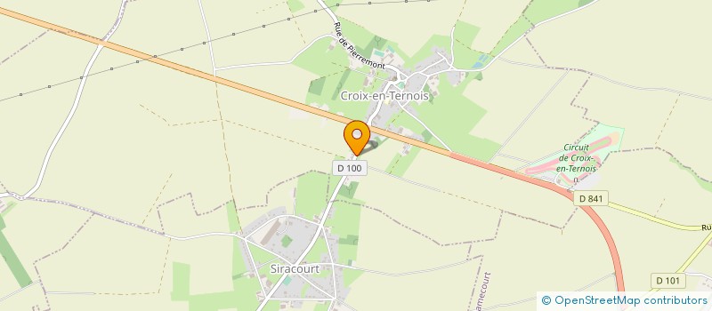 localisation de l'entreprise SARL DECOTTIGNIES  CROIX-EN-TERNOIS