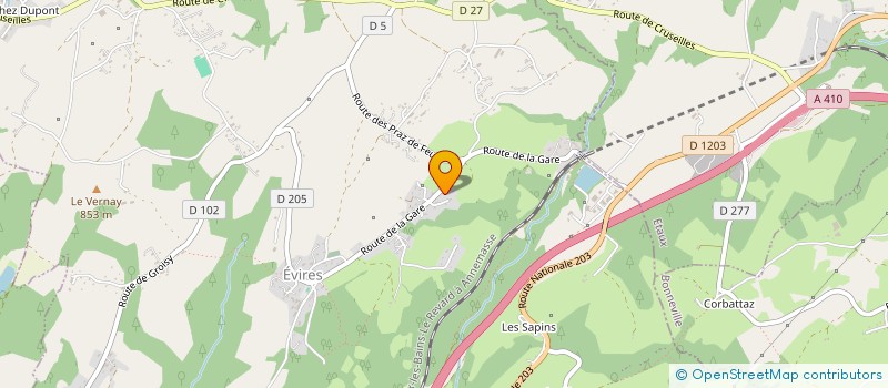 localisation de l'entreprise SARL DECOUX GILLES  GROISY