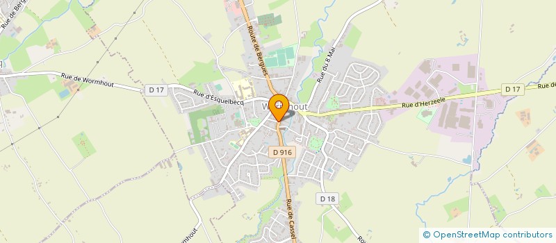 localisation de l'entreprise SARL DECROOCQ à WORMHOUT