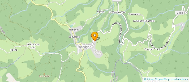 localisation de l'entreprise SARL DEDALYS  LAPRUGNE