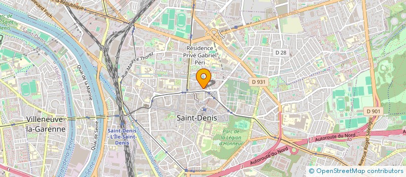 localisation de l'entreprise SARL DEDE à SAINT-DENIS