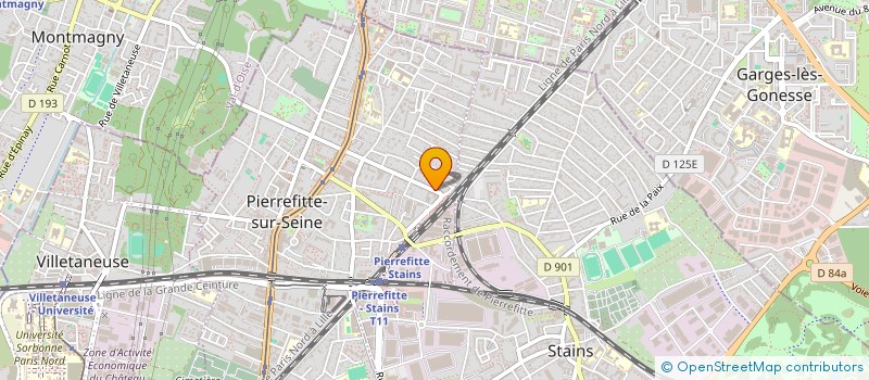 localisation de l'entreprise SARL DEEPIKA à PIERREFITTE-SUR-SEINE