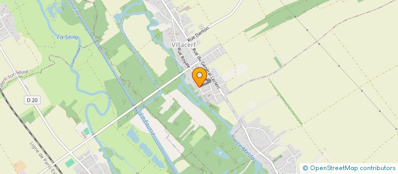 localisation de l'entreprise SARL DEFASOL-COLOR  SAINT-GERMAIN