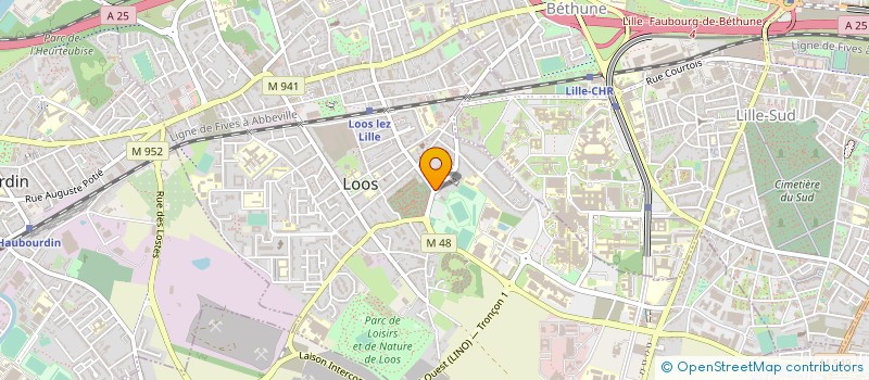 localisation de l'entreprise SARL DEFAUX  LOOS