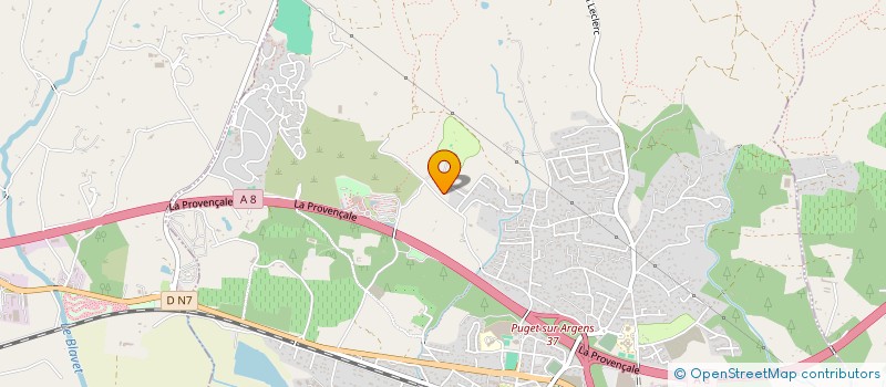 localisation de l'entreprise SARL DEFERT à PUGET-SUR-ARGENS