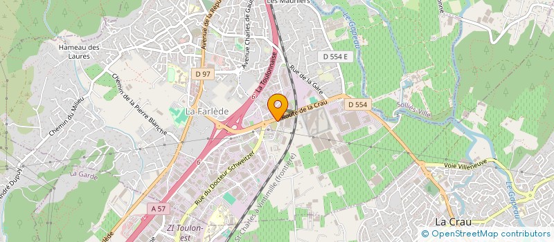 localisation de l'entreprise SARL DEFI CONSEILS  LA FARLEDE