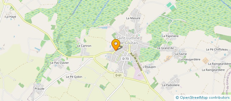 localisation de l'entreprise SARL DEFISPORT MANAGEMENT à SAINT-LUMINE-DE-COUTAIS