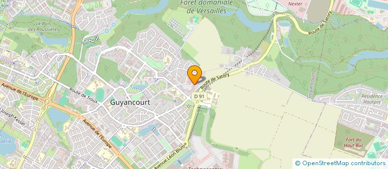 localisation de l'entreprise SARL DEFITECH à GUYANCOURT