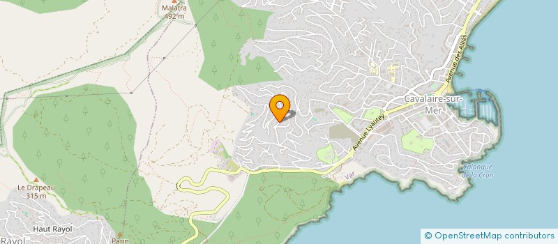 localisation de l'entreprise SARL DEFLY à CAVALAIRE-SUR-MER
