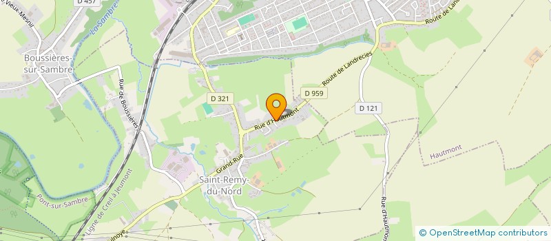 localisation de l'entreprise SARL DEFOSSEZ ISOREZ  LIMONT-FONTAINE