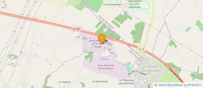 localisation de l'entreprise SARL DEFROZEX à MALVILLE