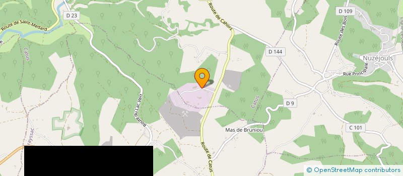 localisation de l'entreprise SARL DEGAS  CATUS