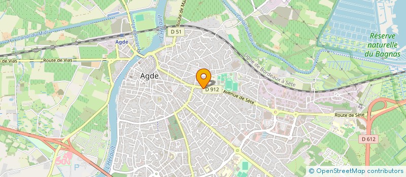 localisation de l'entreprise SARL DEGISTMO à AGDE