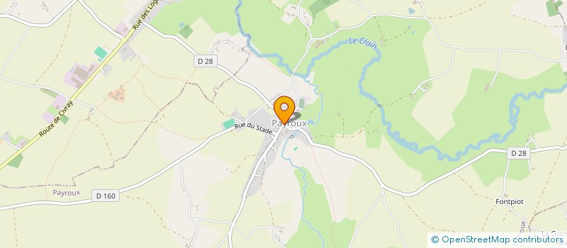 localisation de l'entreprise SARL DEGORCE à PAYROUX