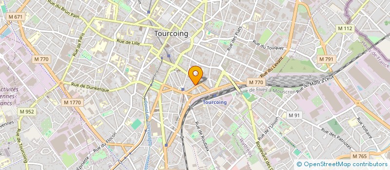 localisation de l'entreprise SARL DEGRENDEL à TOURCOING