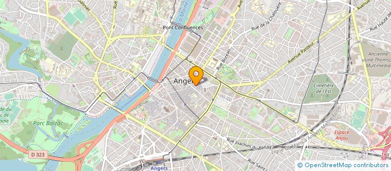 localisation de l'entreprise SARL DEHAN  ANGERS