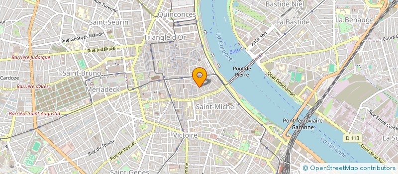 localisation de l'entreprise SARL DEISS  BORDEAUX