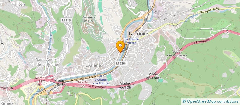 localisation de l'entreprise SARL DEKHAILIA à NICE