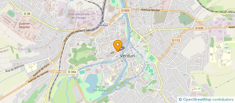 localisation de l'entreprise SARL DEL VICOLO à VERDUN