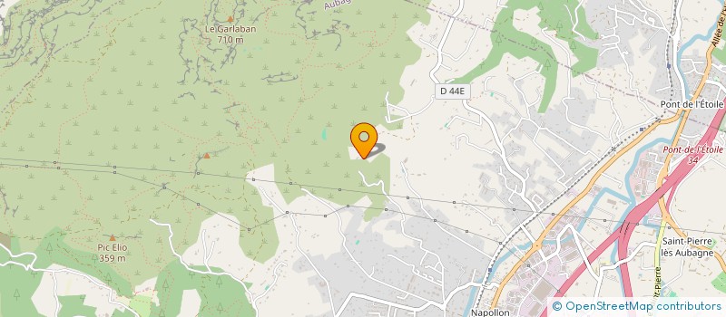 localisation de l'entreprise SARL DELAHAYE  AUBAGNE