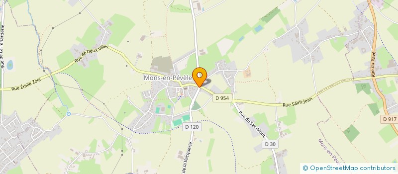 localisation de l'entreprise SARL DELANNOY LOUIS ET FILS à MONS-EN-PEVELE