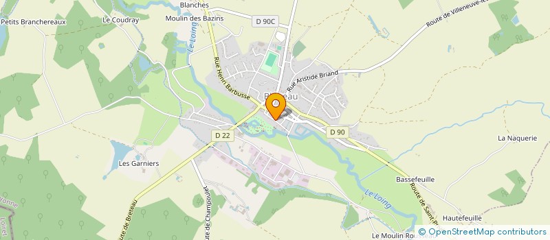 localisation de l'entreprise SARL DELAPIERRE FRERES à BLENEAU