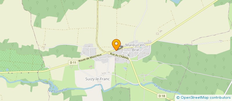 localisation de l'entreprise SARL DELAVEAU à MAREUIL-EN-BRIE