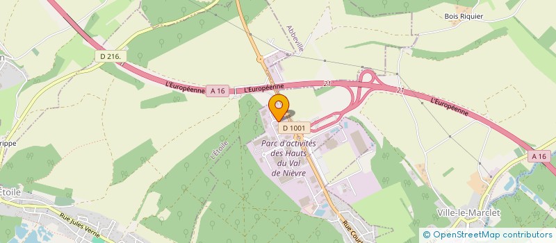 localisation de l'entreprise SARL DELCOURT à FLIXECOURT