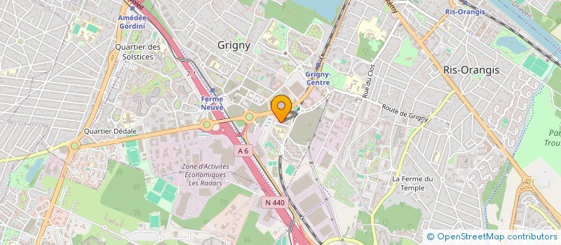 localisation de l'entreprise SARL DELEMAN à GRIGNY