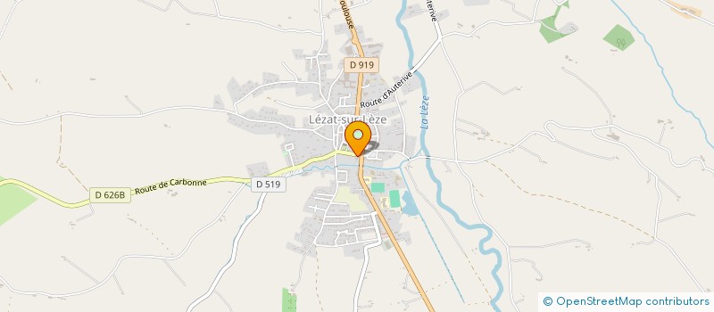 localisation de l'entreprise SARL DELGADO à LEZAT-SUR-LEZE