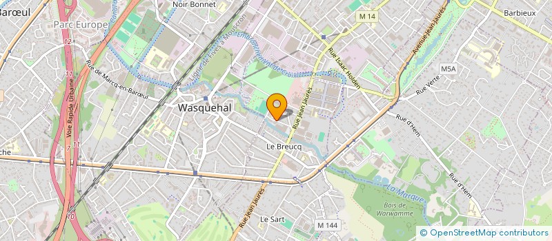 localisation de l'entreprise SARL DELICE  VILLENEUVE-D'ASCQ