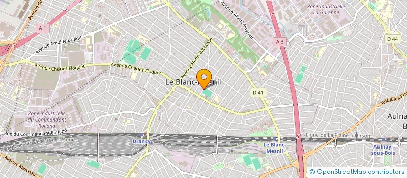 localisation de l'entreprise SARL DELICES & DETENTE à LE BLANC-MESNIL