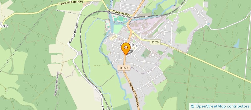 localisation de l'entreprise SARL DELIN J. à GUERIGNY