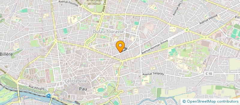localisation de l'entreprise SARL DELISLE à PAU