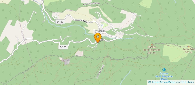 localisation de l'entreprise SARL DELLEAUD ET FILS  EYZAHUT