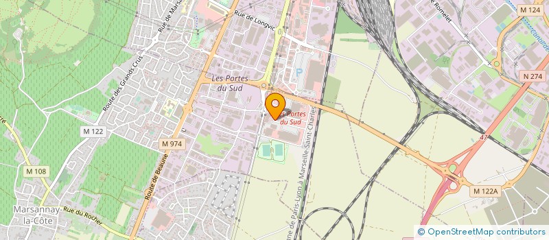localisation de l'entreprise SARL DELMA à MARSANNAY-LA-COTE