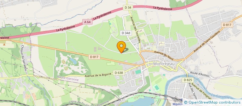 localisation de l'entreprise SARL DELOIS-GRIJALVA  MONTREJEAU