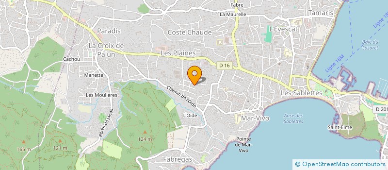 localisation de l'entreprise SARL DELONG JEAN LOUIS à LA SEYNE SUR MER