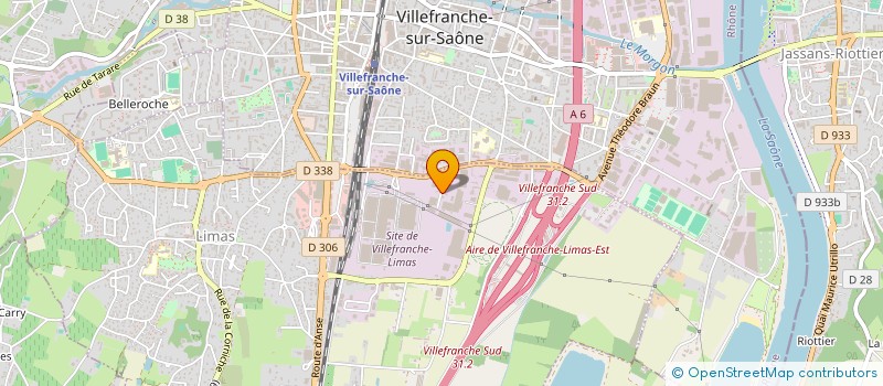 localisation de l'entreprise SARL DELORME à LIMAS