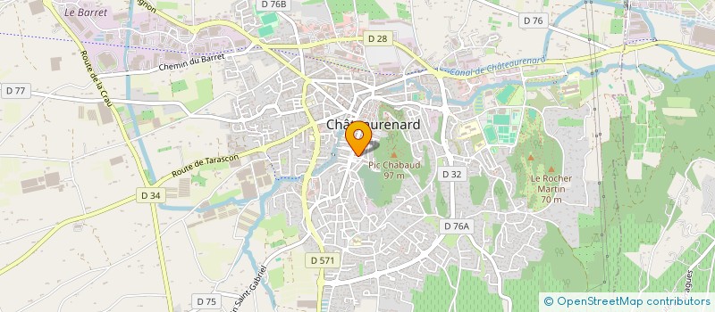 localisation de l'entreprise SARL DELPH à CHATEAURENARD