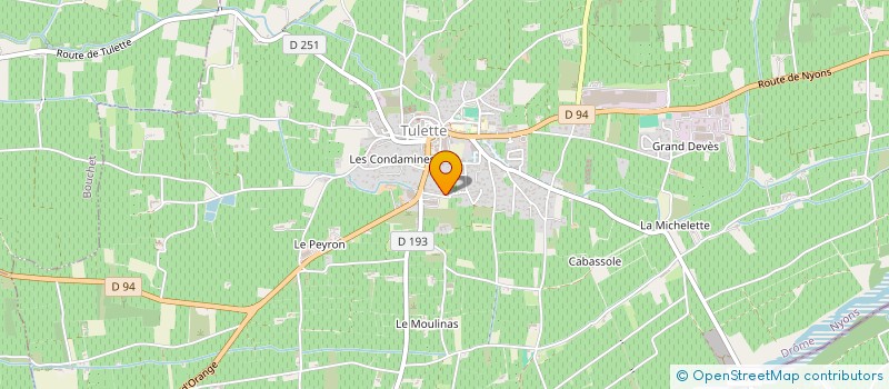 localisation de l'entreprise SARL DELPHAN  ROCHEGUDE