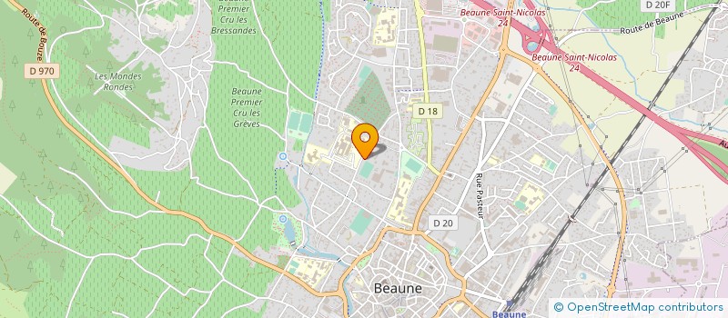 localisation de l'entreprise SARL DELPHOR-GESTION à BEAUNE