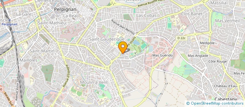 localisation de l'entreprise SARL DELSALLE à PERPIGNAN