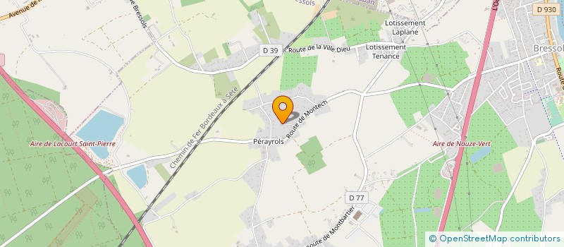 localisation de l'entreprise SARL DELTA CABLAGE à BRESSOLS
