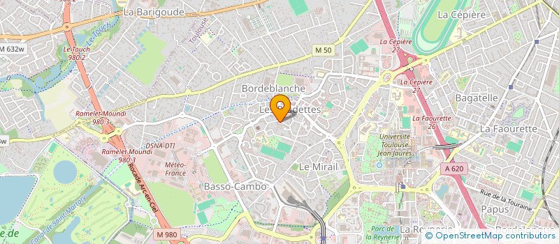 localisation de l'entreprise SARL DELTA CONSTRUCTION à TOULOUSE