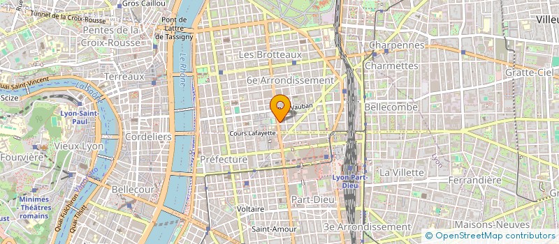 localisation de l'entreprise SARL DELTA GESTION à LYON