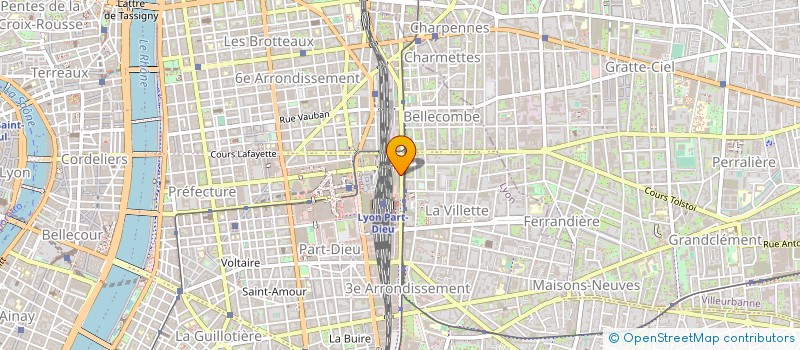 localisation de l'entreprise SARL DELTA TRANS à LYON