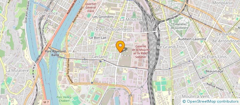 localisation de l'entreprise SARL DELTA TRANSACTIONS  TASSIN-LA-DEMI-LUNE