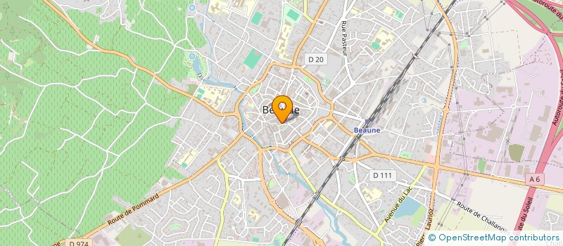 localisation de l'entreprise SARL DELVALLEZ à BEAUNE
